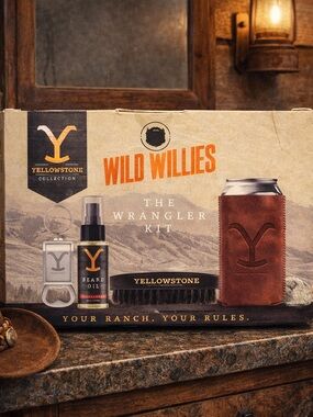 Yellowstone Wild Willies The Wrangler Kit - Brown & Black